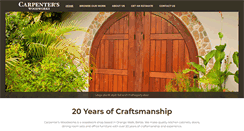 Desktop Screenshot of carpenterswoodworks.com