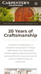 Mobile Screenshot of carpenterswoodworks.com